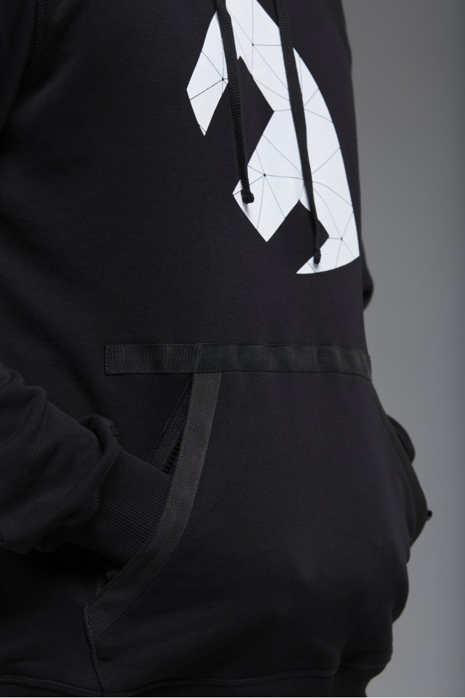 HOODIE WINDSTORM TL 04LOS SS22 BLACK